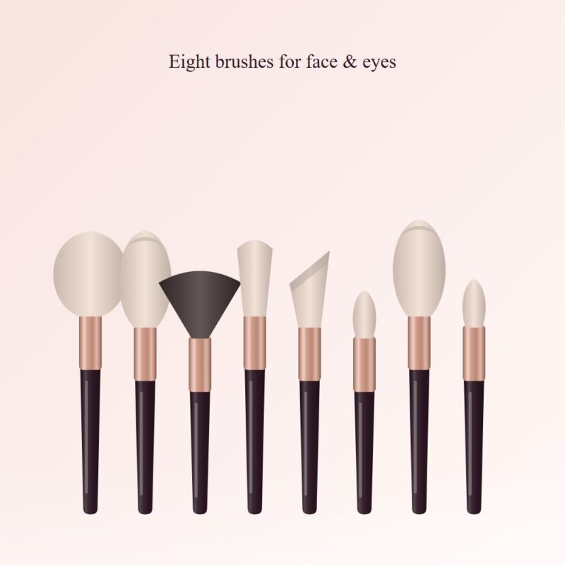 Blendly Pro 8-Piece Brush Set