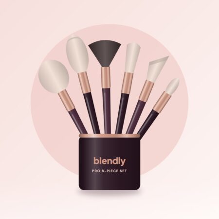 Blendly Pro 8-Piece Brush Set