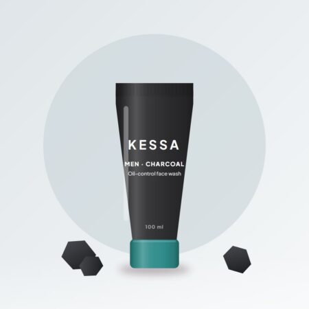 Kessa Men Charcoal Face Wash 100ml
