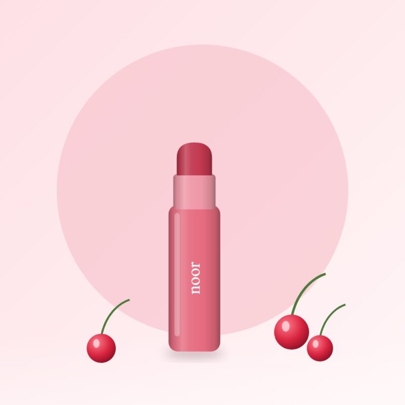 Noor Tinted Lip Balm — Cherry