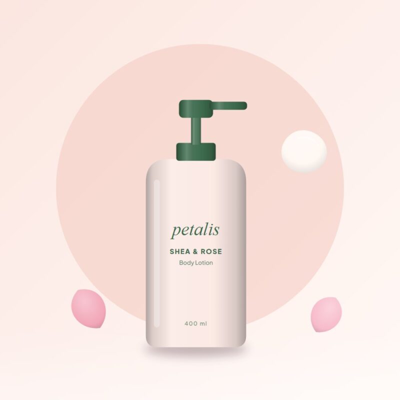 Petalis Shea & Rose Body Lotion 400ml