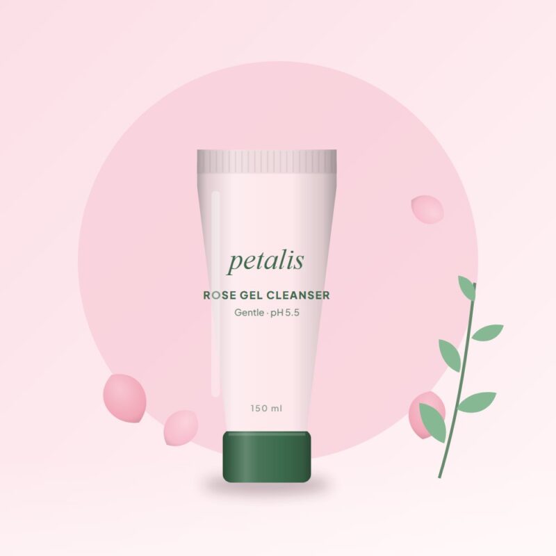 Petalis Rose Gel Cleanser 150ml
