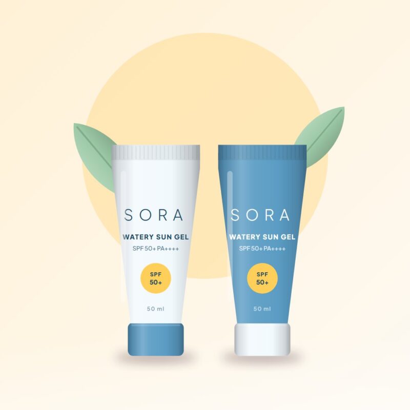 Sora Watery Sun Gel SPF 50+ PA++++